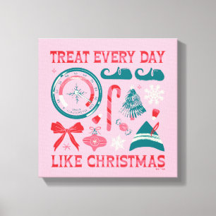 Impressão Em Tela Tratar Todos Os Dias Como O Natal