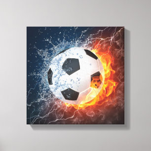 Impressão Em Tela Travesseiro decorativo de futebol/futebol