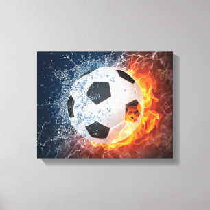 Impressão Em Tela Travesseiro decorativo de futebol/futebol