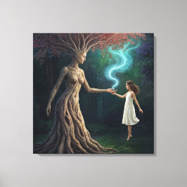 Impressão Em Tela "Travessia da Floresta de Eirene" – Uma Realidade