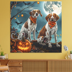 Impressão Em Tela Treing Walker Halloween Spooky
