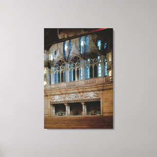 Impressão Em Tela Três lareiras sculptured no Salle