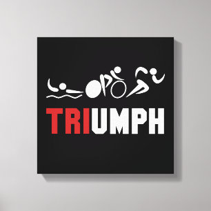Impressão Em Tela Tri Triumph