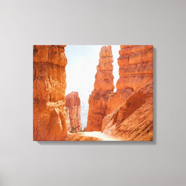 Impressão Em Tela Trilha do Parque Nacional do Bryce Canyon (Frente)