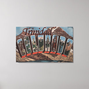 Impressão Em Tela Trinidad, Colorado - grandes cenas da letra