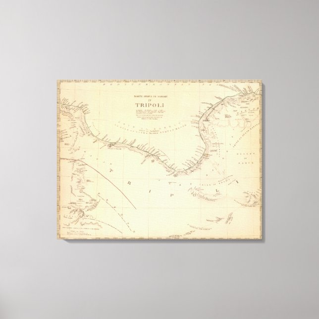 Impressão Em Tela Tripoli (Frente)