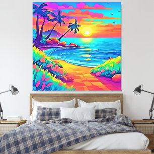 Impressão Em Tela Triptych