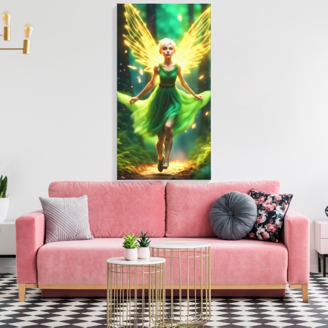 Impressão Em Tela Trixie a Pixie (Insitu(Sala de estar))