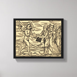 Impressão Em Tela Trocar Testemunhas de Satã Textos 8x10