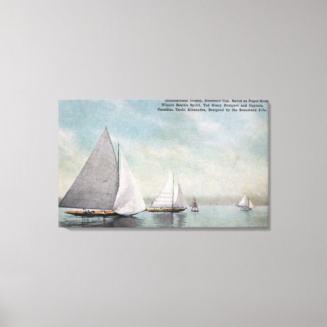 Impressão Em Tela Troféu Internat Duntrair (Frente)