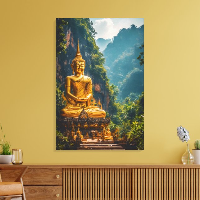 Impressão Em Tela Trono Eterno do Sião (Insitu(Sala de estar))