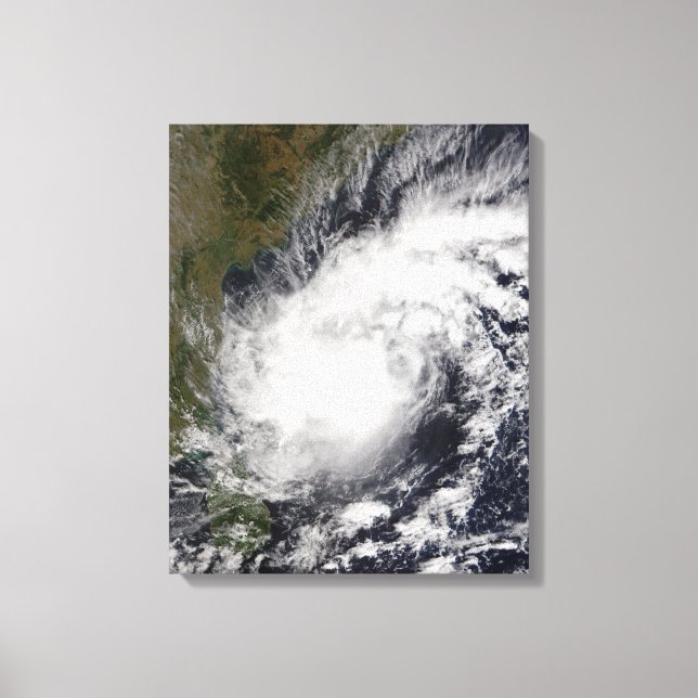 Impressão Em Tela Tropical Cyclone Baaz (Frente)