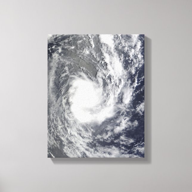 Impressão Em Tela Tropical Cyclone Pat (Frente)