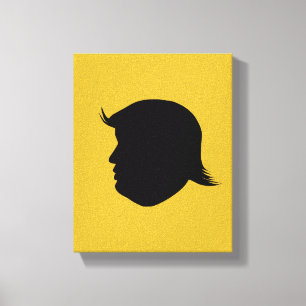 IMPRESSÃO EM TELA TRUMP SILHOUETTE
