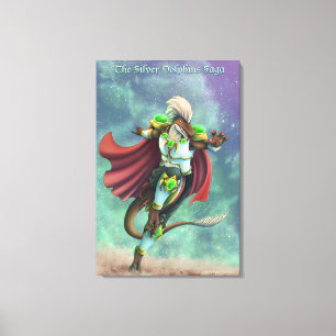 Impressão Em Tela TSDS: Arte de Capa Solo Justin Arisdale Terra