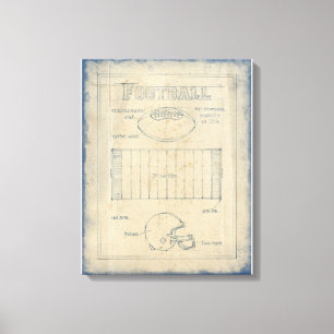 Impressão Em Tela Tudo sobre o jogo - futebol