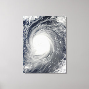 Impressão Em Tela Tufão Choi-WAN ao sul de Japão, Oceano Pacífico