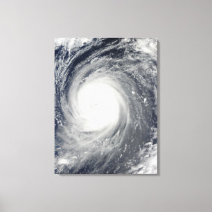 Impressão Em Tela Tufão Choi-WAN ao sul de Japão, Oceano Pacífico