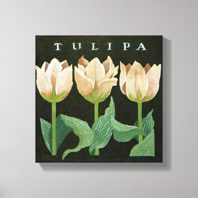 Impressão Em Tela Tulipas 2013 (Frente)
