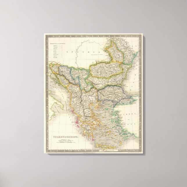 Impressão Em Tela Turquia (Frente)