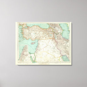 Impressão Em Tela Turquia, Iraque, Ásia
