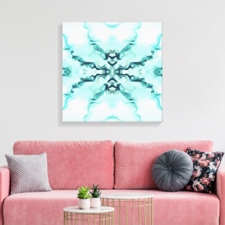 Impressão Em Tela Turquoise Harmony – Artistic Duvet Cover