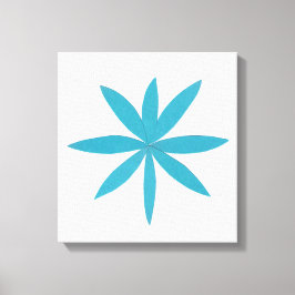 Impressão Em Tela Turquoise Star