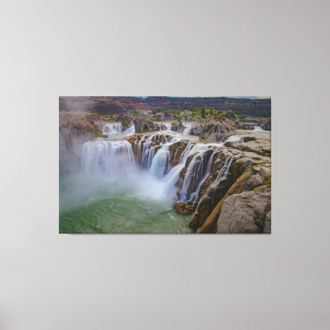 Impressão Em Tela Twin Falls  (Frente)