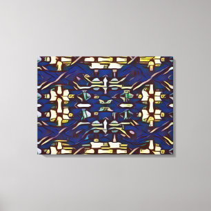 Impressão Em Tela Twirl E Woad