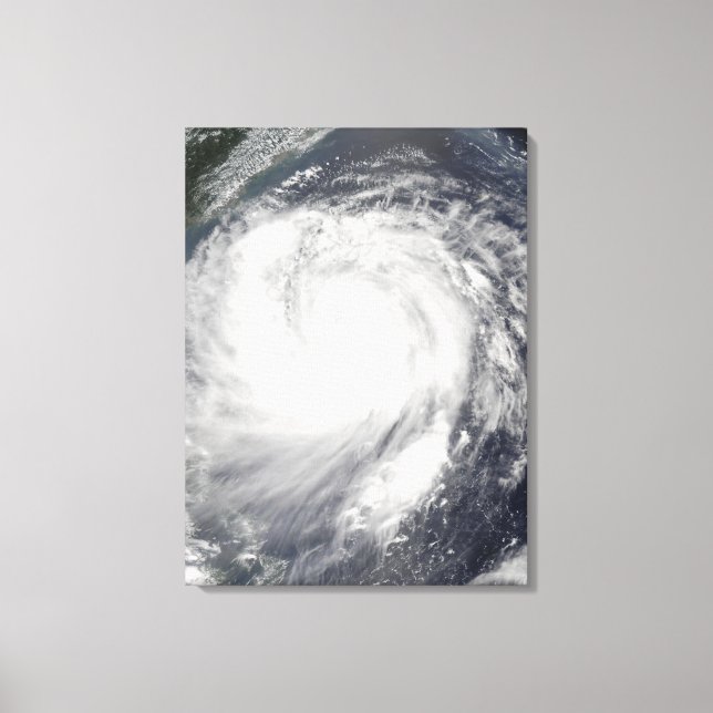 Impressão Em Tela Typhoon Haitang (Frente)