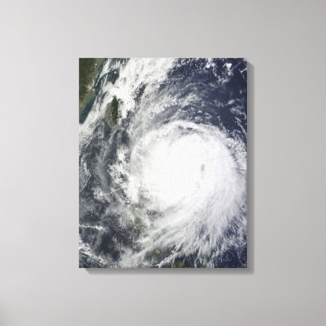 Impressão Em Tela Typhoon Lupit das Filipinas (Frente)