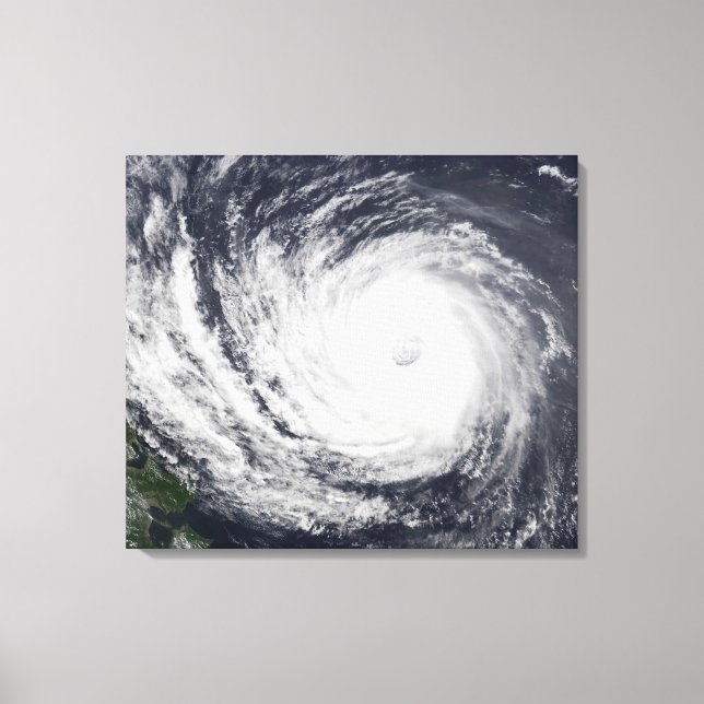 Impressão Em Tela Typhoon Phanfone (Frente)