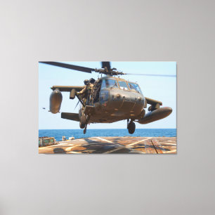 Impressão Em Tela UH-60M BLACKHAWK 32x48