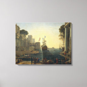 Impressão Em Tela Ulisses devolvendo Chryis ao pai dela