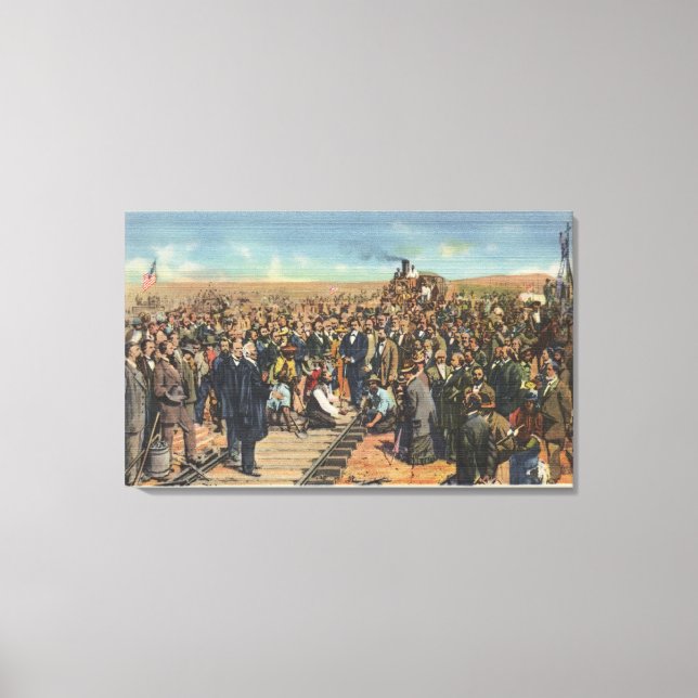 Impressão Em Tela Último Passo de Condução - Via Ferroviária (Frente)