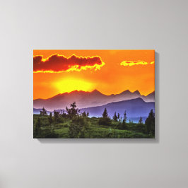 Impressão Em Tela Último Sunset