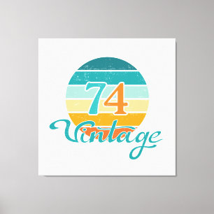 Impressão Em Tela Ultrassado 74 Vintage