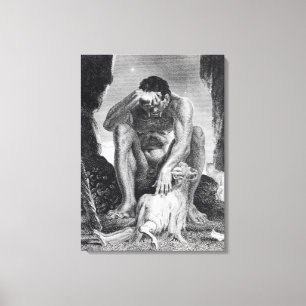 Impressão Em Tela Ulysses que escapa de Polyphemus os Cyclops