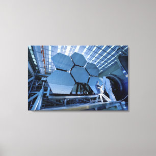 Impressão Em Tela Um array do Telescópio Espacial James Webb