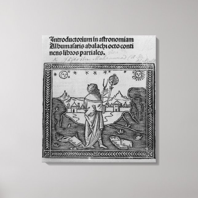 Impressão Em Tela Um Astrônomo (Frente)