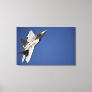 Impressão Em Tela Um avião do raptor F-22