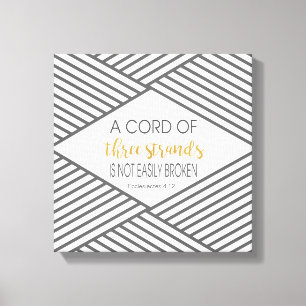 Impressão Em Tela Um cabo de três fios não é facilmente quebrado