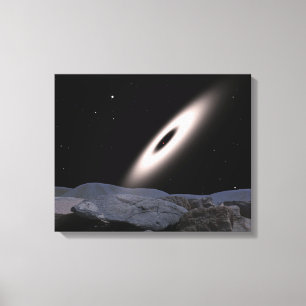 Impressão Em Tela Um disco protoplanetário