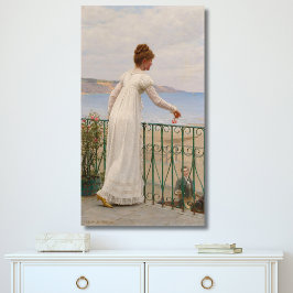 Impressão Em Tela Um Favor - Edmund Blair Leighton