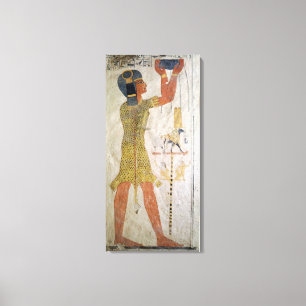 Impressão Em Tela Um fazer de padre Inmutef e uma oferta