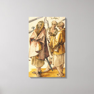 Impressão Em Tela Um Gallòglach e dois Kerns - Albrecht Dürer