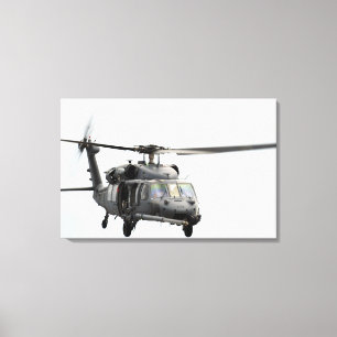 Impressão Em Tela Um HH-60 pavimenta o helicóptero do falcão