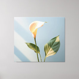Impressão Em Tela Um momento de paz Calla Lily Realismo Minimal