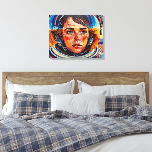 IMPRESSÃO EM TELA UM MUNDO À PARTE 21 (Insitu(Quarto))