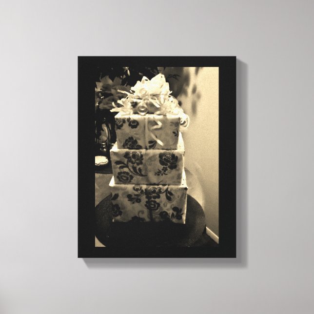 Impressão Em Tela Um presente (Frente)